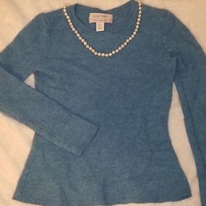 Genuine Cashmere Sweater - Serene Blue